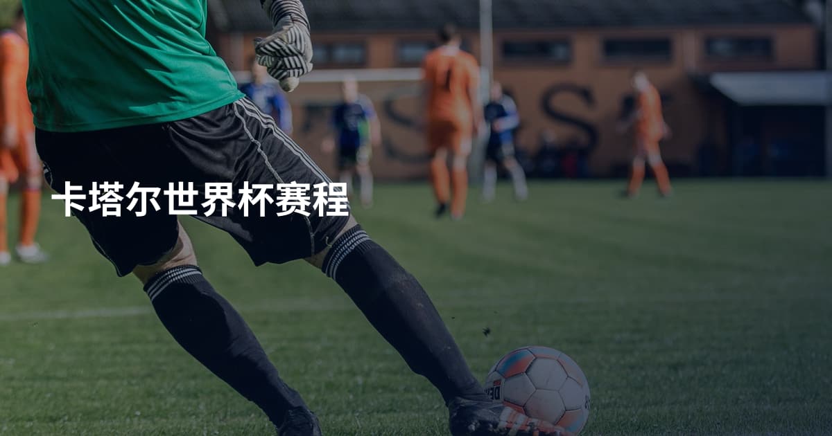 卡塔尔世界杯赛程