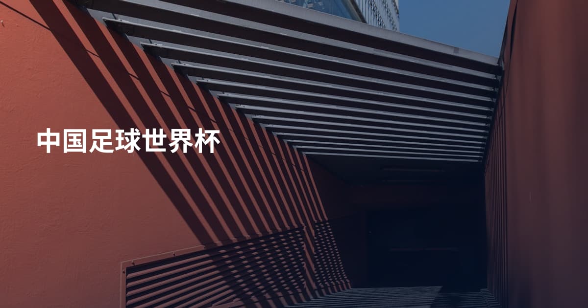 中国足球世界杯