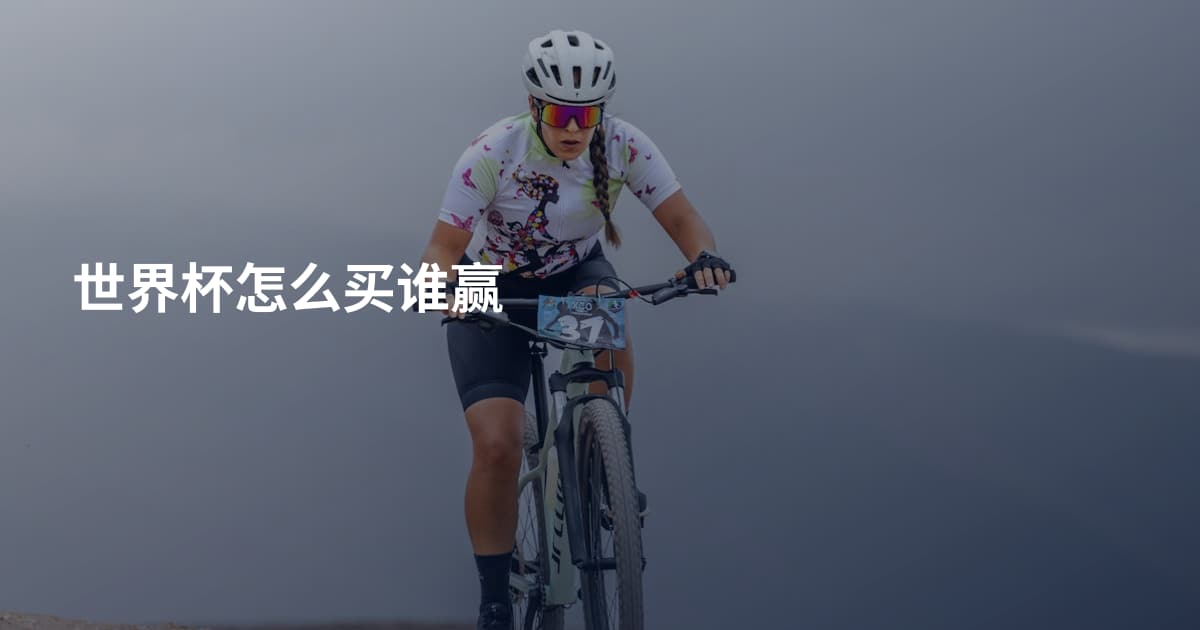 世界杯怎么买谁赢