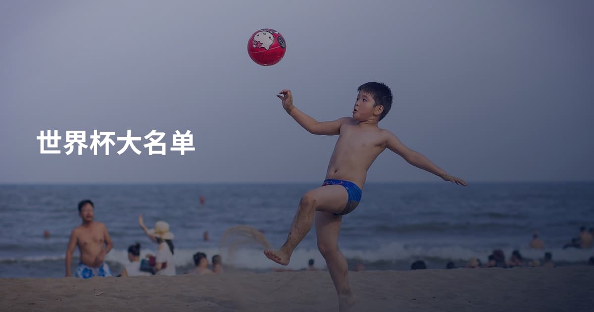 世界杯大名单