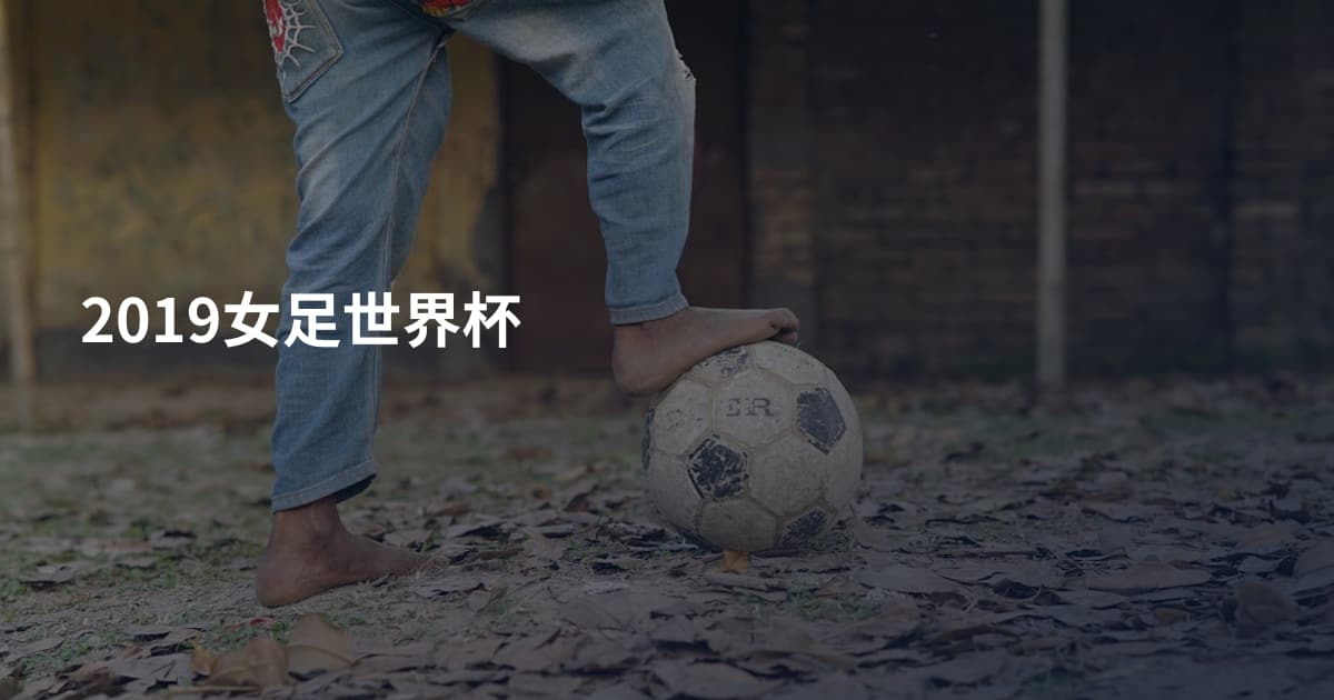 2019女足世界杯