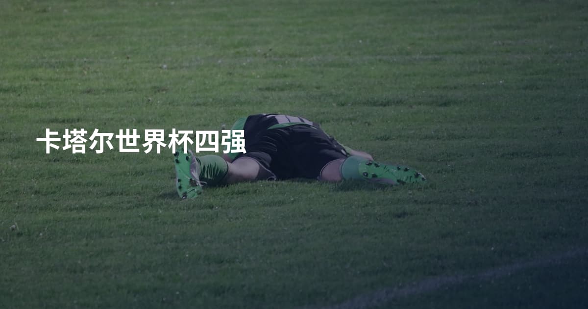 卡塔尔世界杯四强