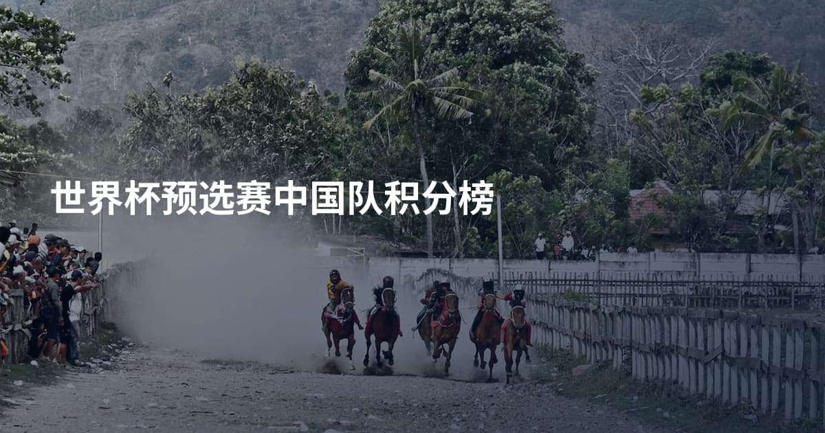 世界杯预选赛中国队积分榜
