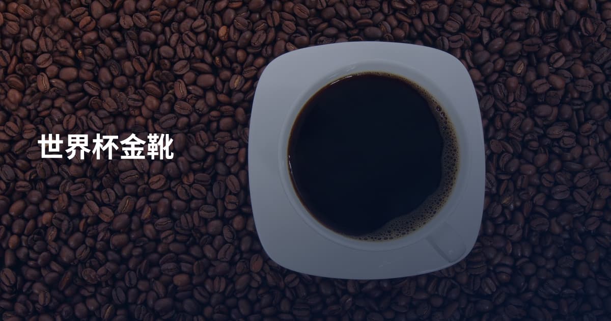 世界杯金靴