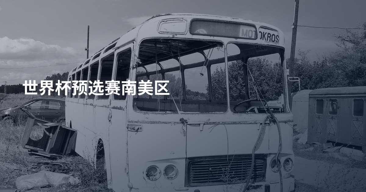 世界杯预选赛南美区