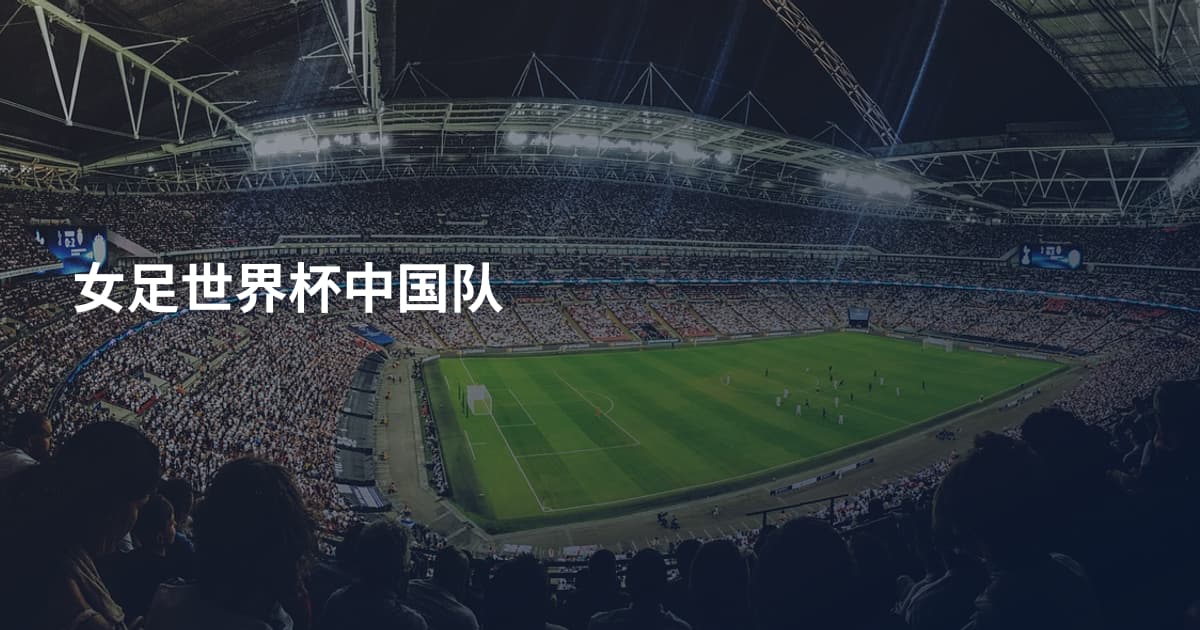 女足世界杯中国队