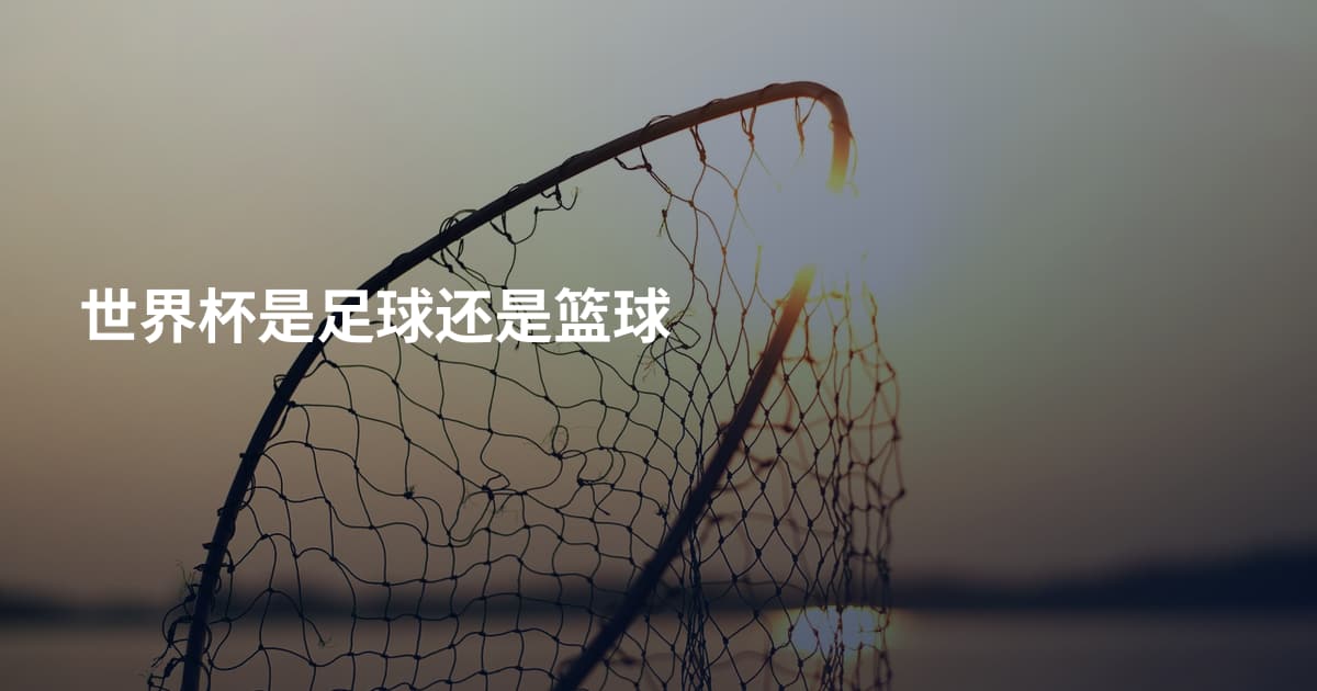 世界杯是足球还是篮球