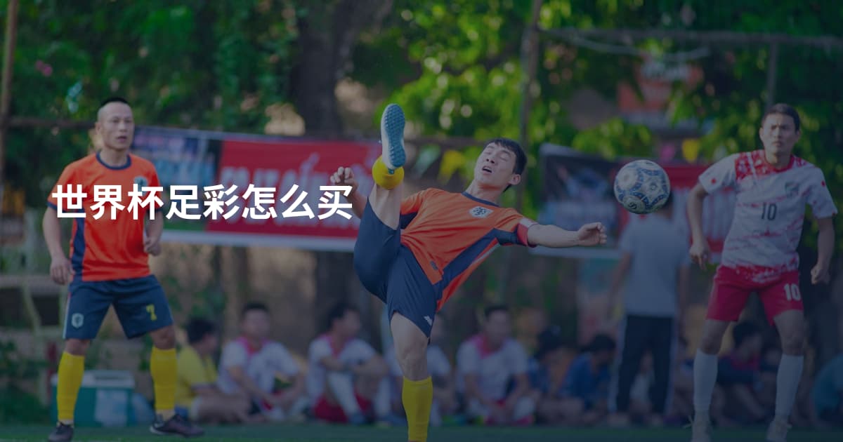 世界杯足彩怎么买