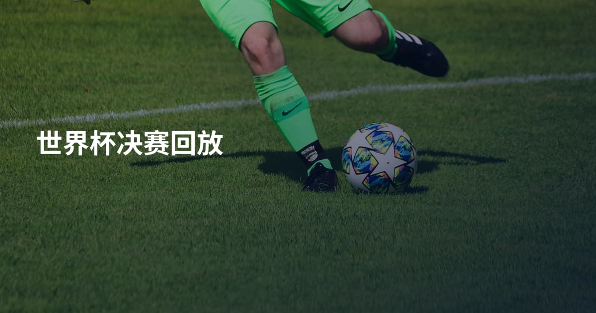 世界杯决赛回放