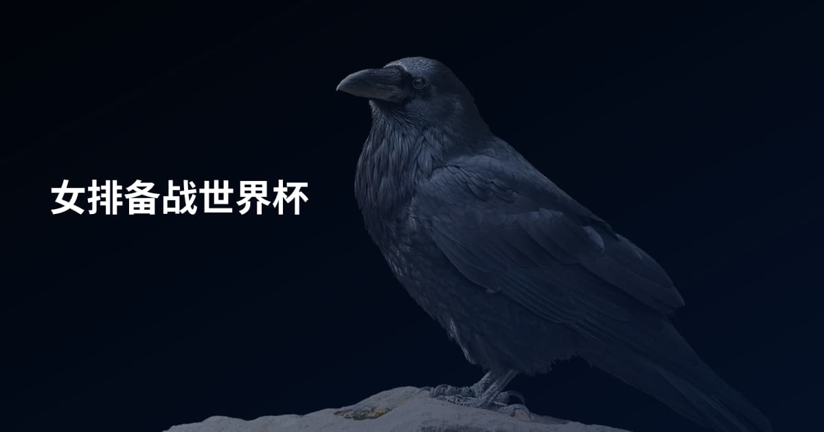 女排备战世界杯