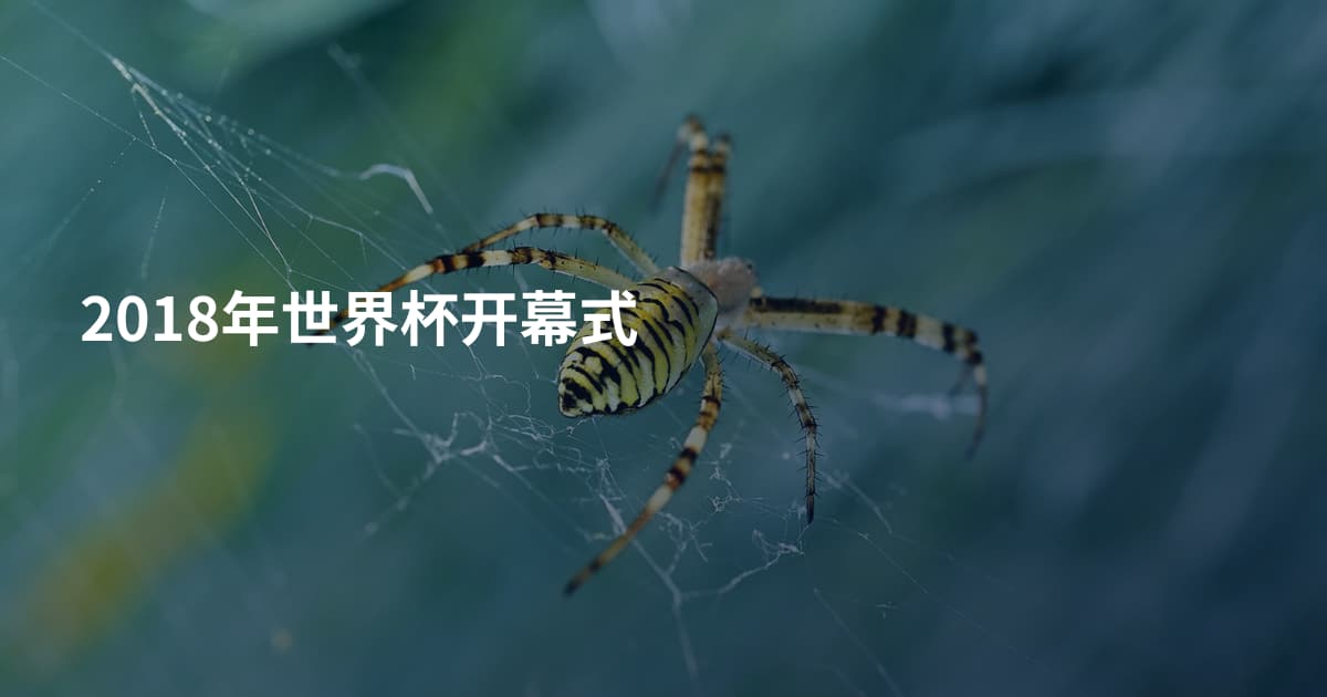 2018年世界杯开幕式