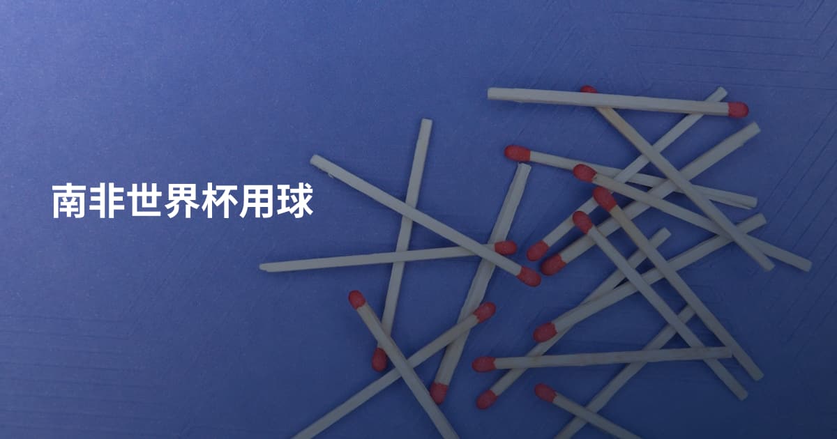 南非世界杯用球