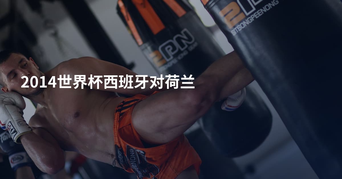 2014世界杯西班牙对荷兰