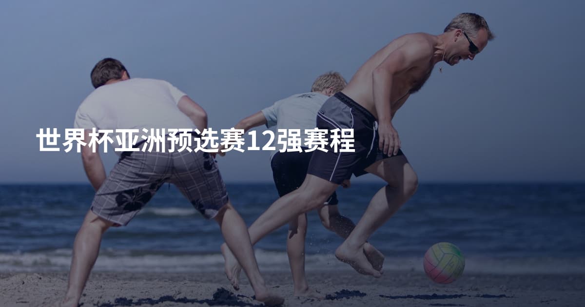 世界杯亚洲预选赛12强赛程