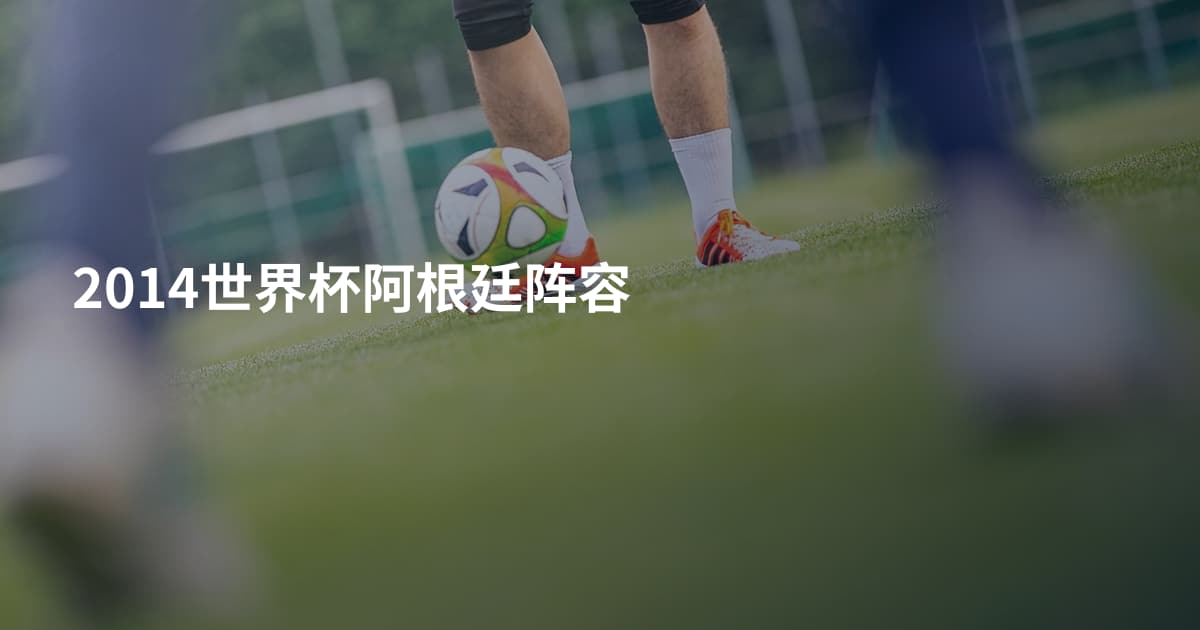2014世界杯阿根廷阵容