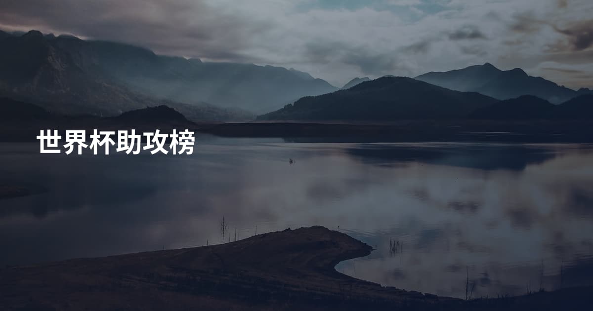 世界杯助攻榜