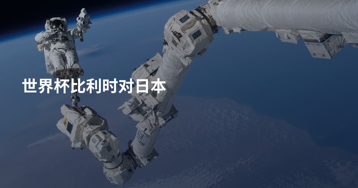 世界杯比利时对日本
