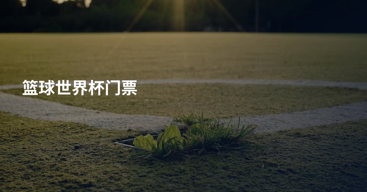 篮球世界杯门票