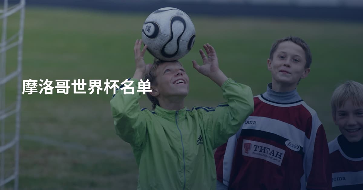摩洛哥世界杯名单