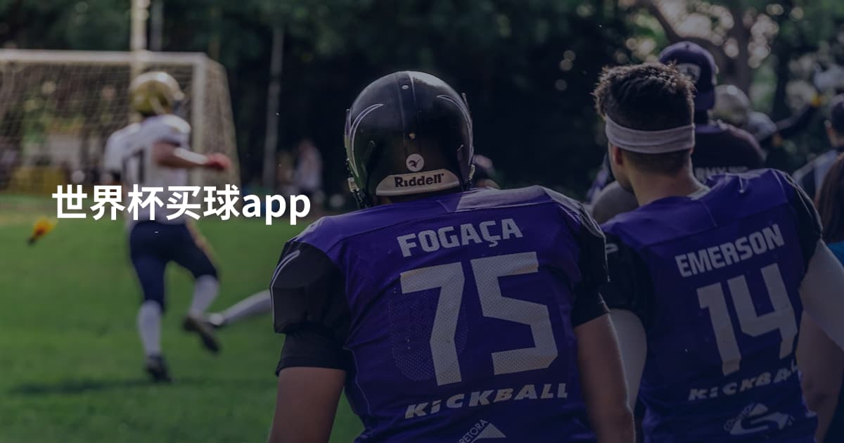 世界杯买球app