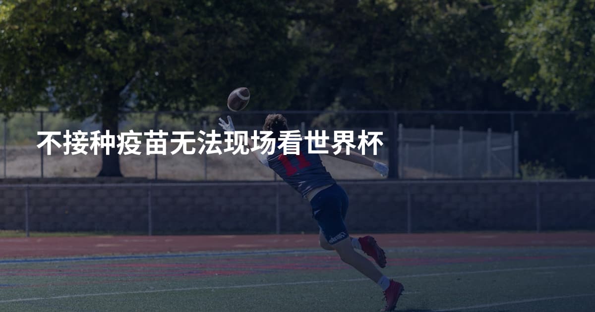 不接种疫苗无法现场看世界杯
