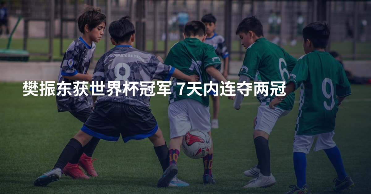 樊振东获世界杯冠军 7天内连夺两冠