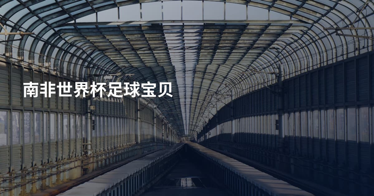 南非世界杯足球宝贝