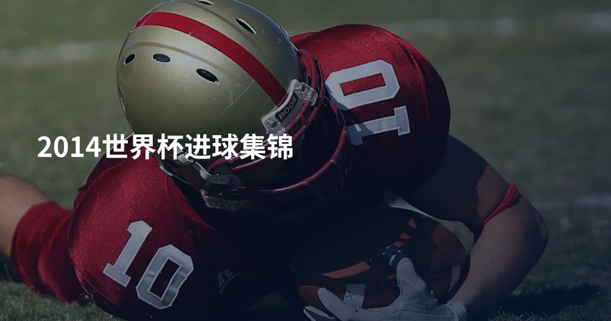 2014世界杯进球集锦