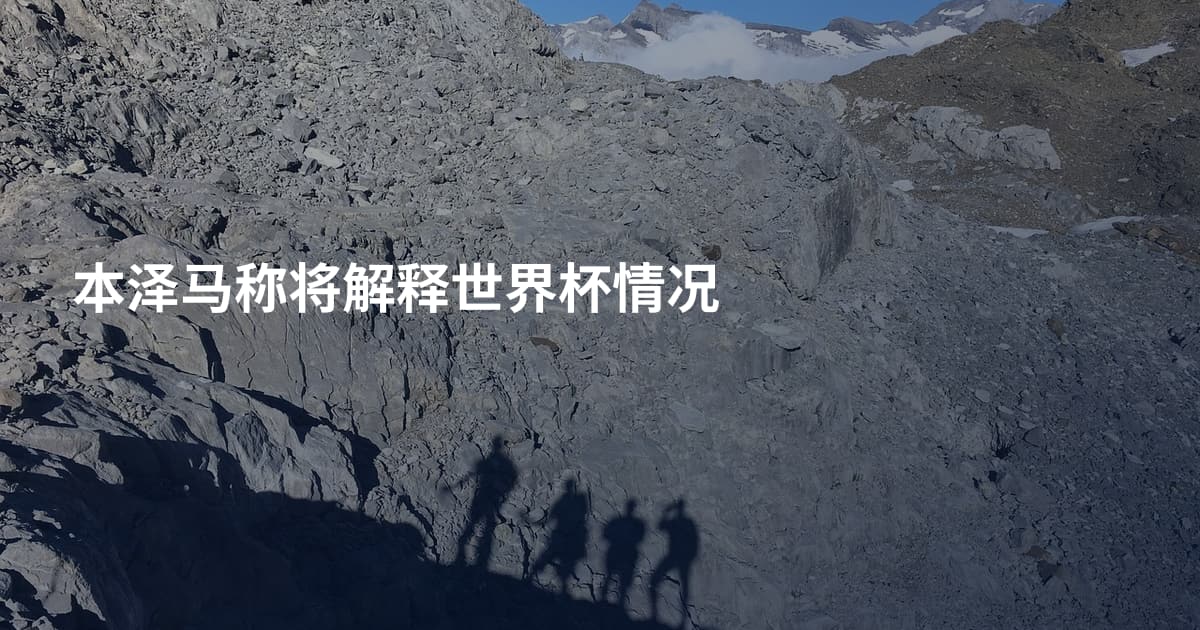 本泽马称将解释世界杯情况