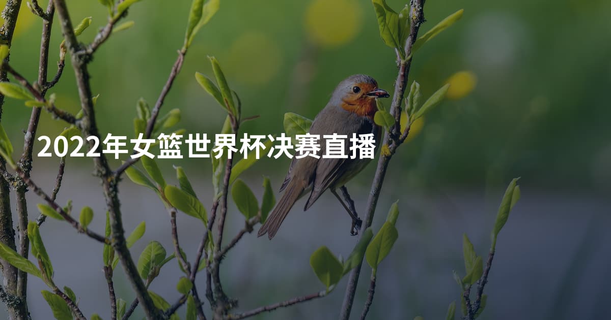 2022年女篮世界杯决赛直播