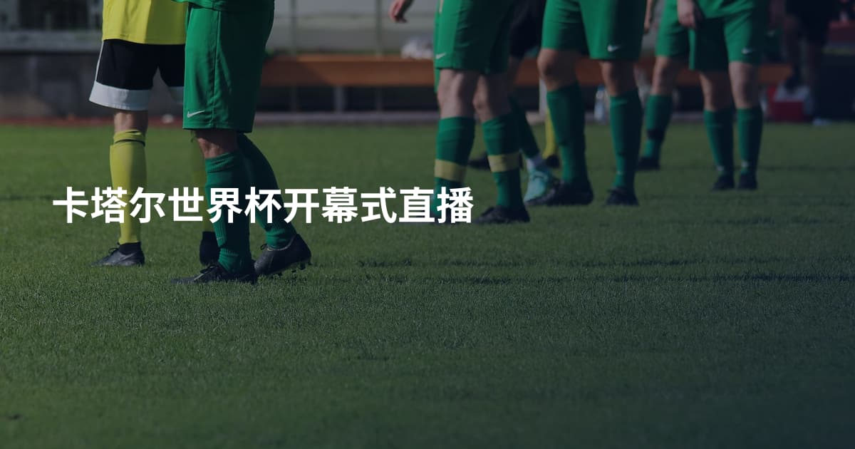 卡塔尔世界杯开幕式直播