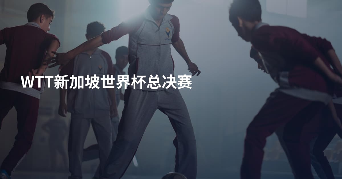 WTT新加坡世界杯总决赛