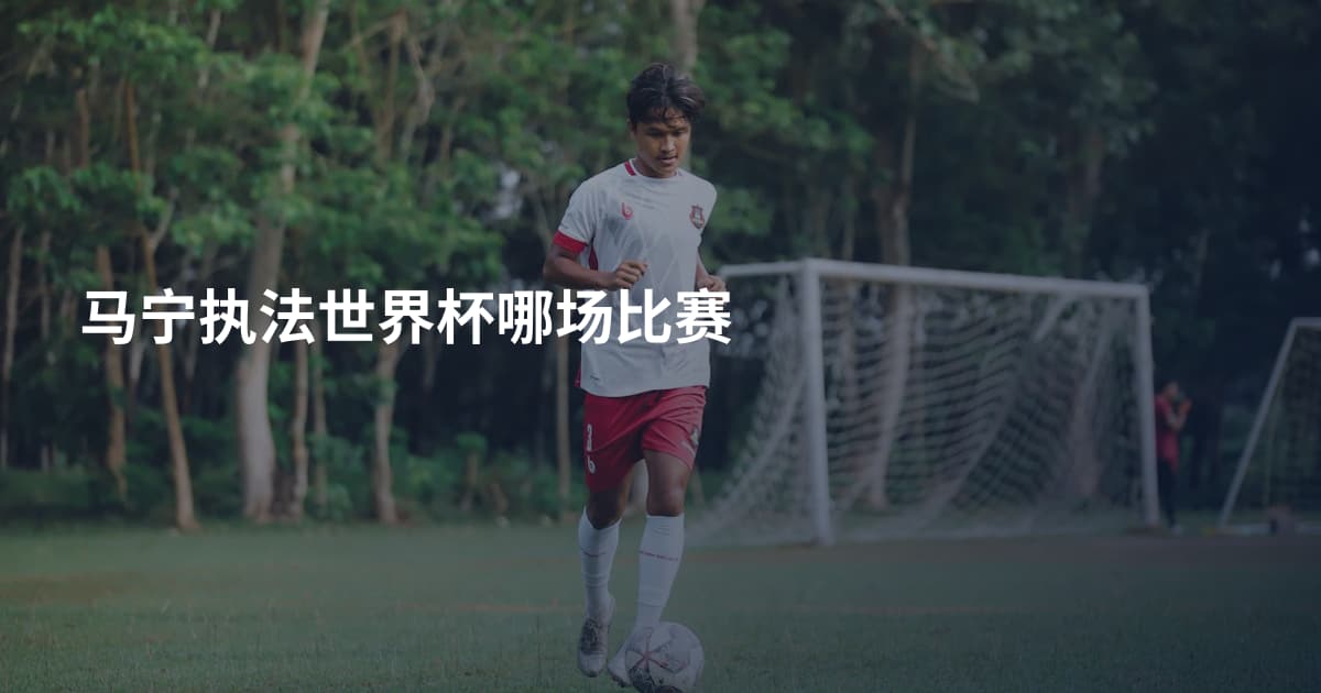 马宁执法世界杯哪场比赛