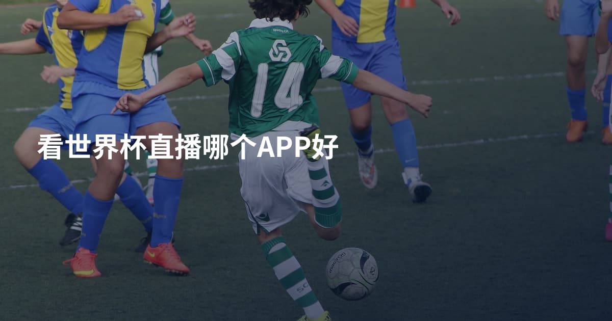 看世界杯直播哪个APP好