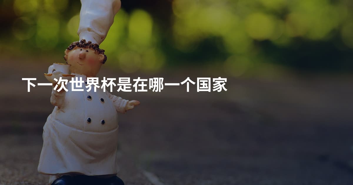 下一次世界杯是在哪一个国家