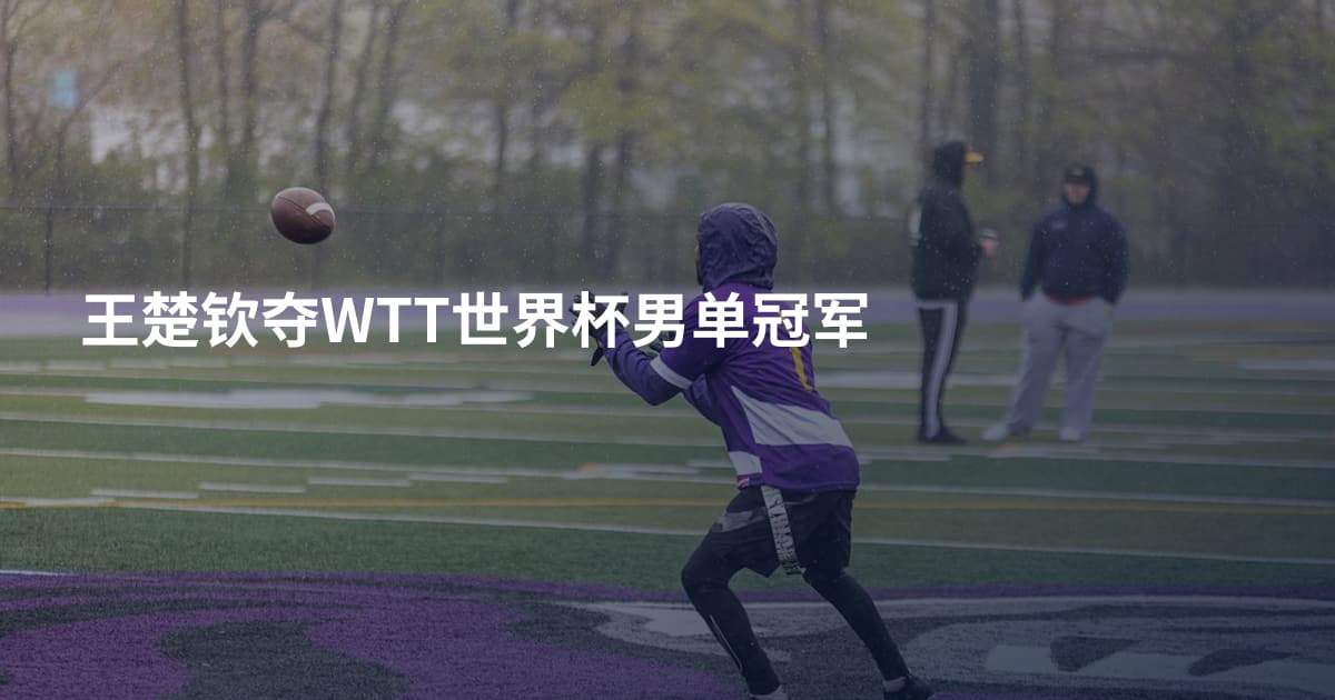 王楚钦夺WTT世界杯男单冠军