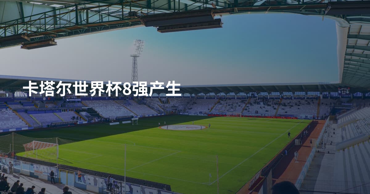 卡塔尔世界杯8强产生