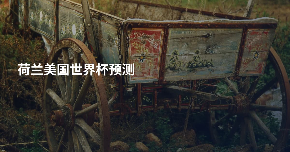 荷兰美国世界杯预测