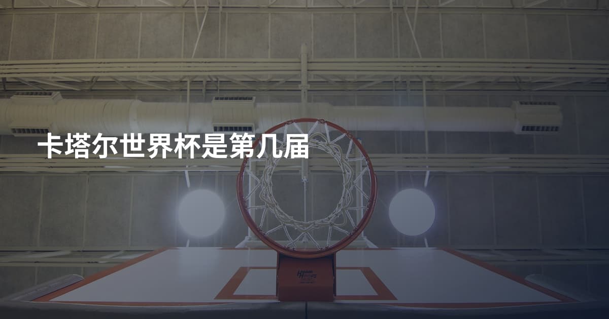 卡塔尔世界杯是第几届