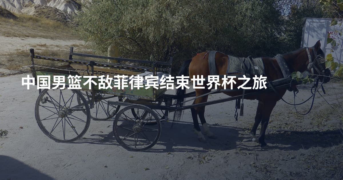 中国男篮不敌菲律宾结束世界杯之旅