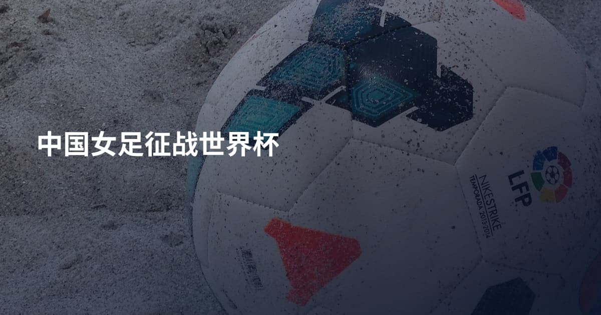 中国女足征战世界杯