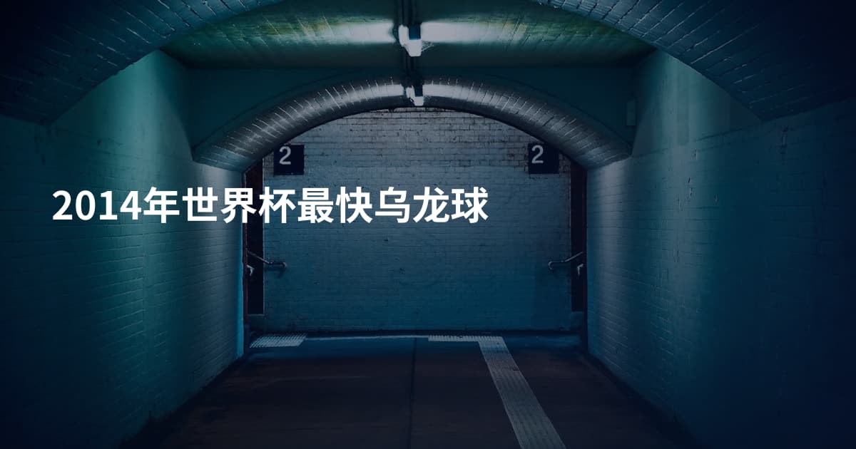 2014年世界杯最快乌龙球