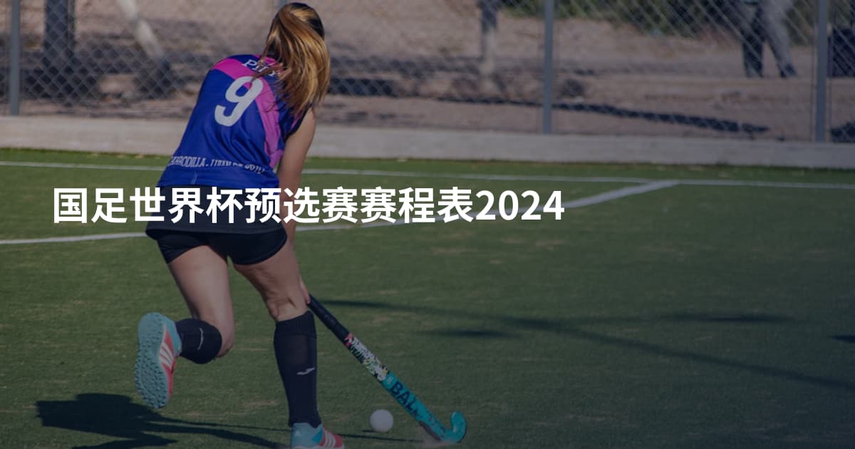 国足世界杯预选赛赛程表2024