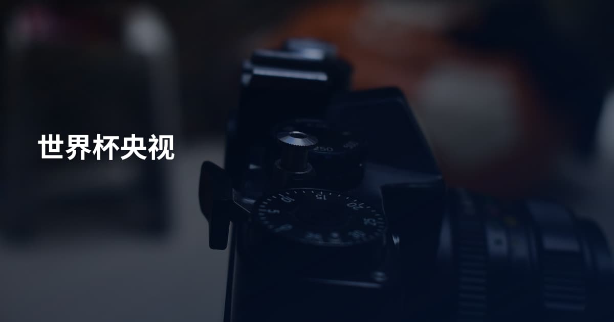 世界杯央视