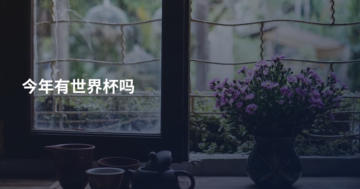 今年有世界杯吗