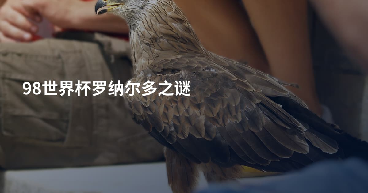 98世界杯罗纳尔多之谜