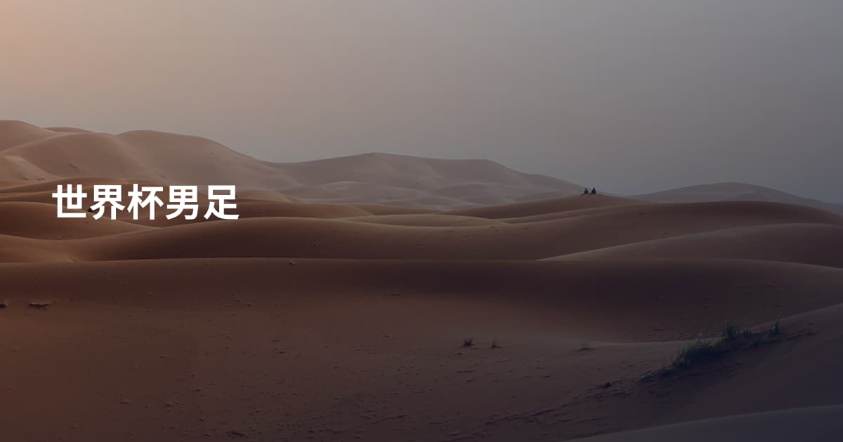 世界杯男足