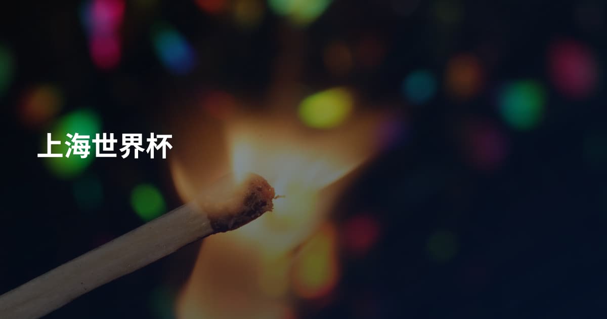 上海世界杯