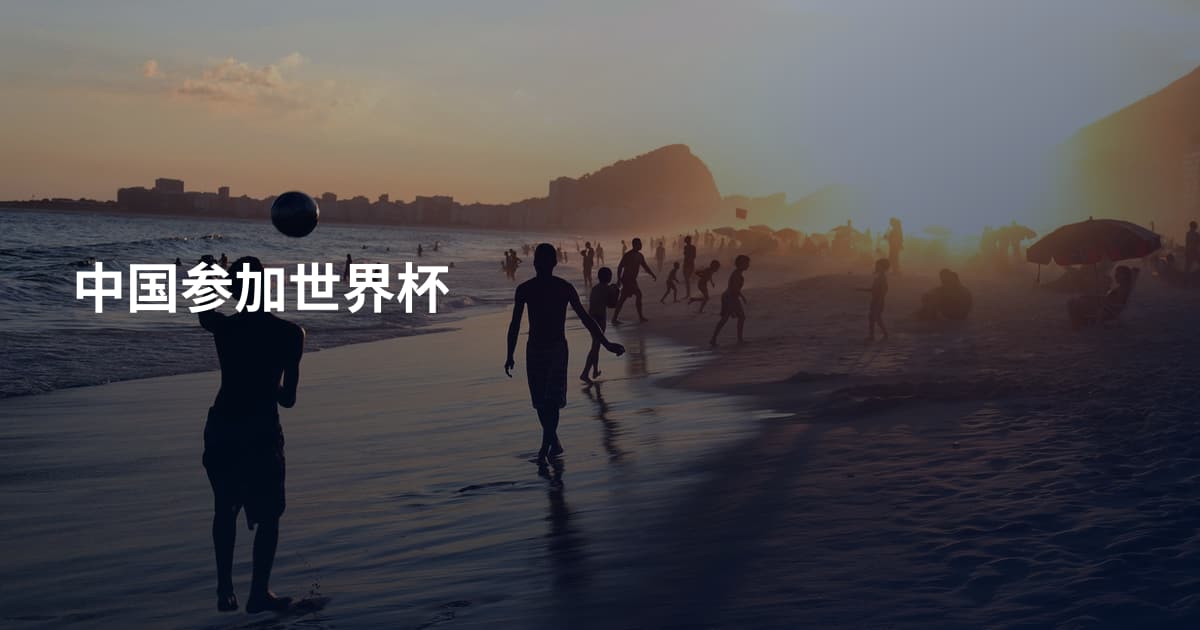 中国参加世界杯