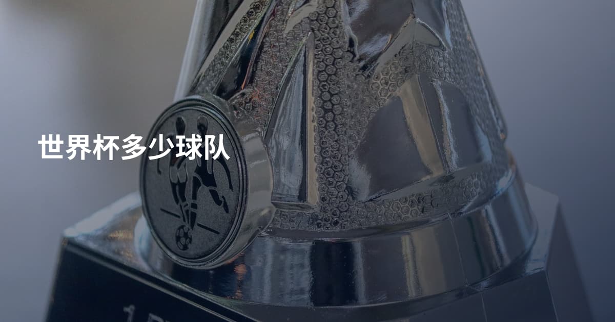 世界杯多少球队